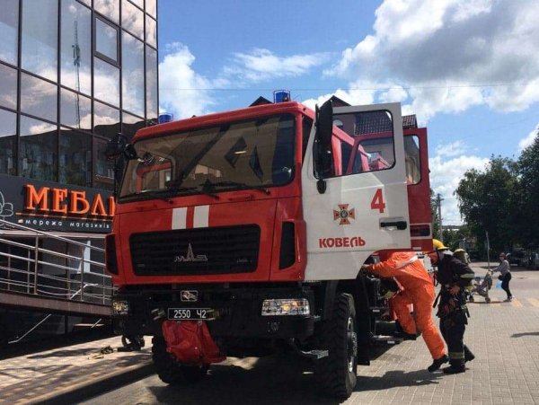 У Ковелі евакуювали персонал та відвідувачів торгового центру «Акцент»