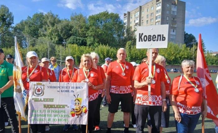 Ковельчани вибороли призові місця на Міжнародній Сеньйоріаді в Луцьку