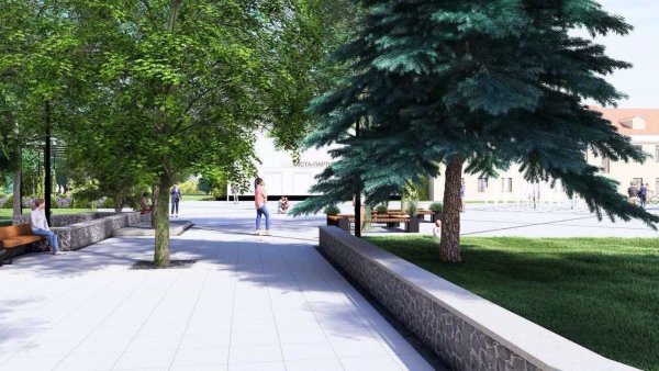У Ковелі працюють над проєктом реконструкції центрального парку, який буде представлено на обговорення громадськості