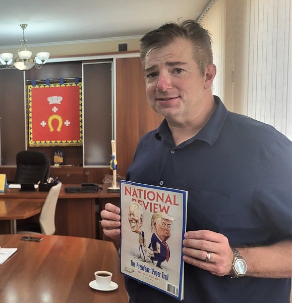 Міський голова Ігор Чайка поспілкувався з американським журналістом