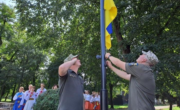 У Ковелі урочисто підняли Державний Прапор України