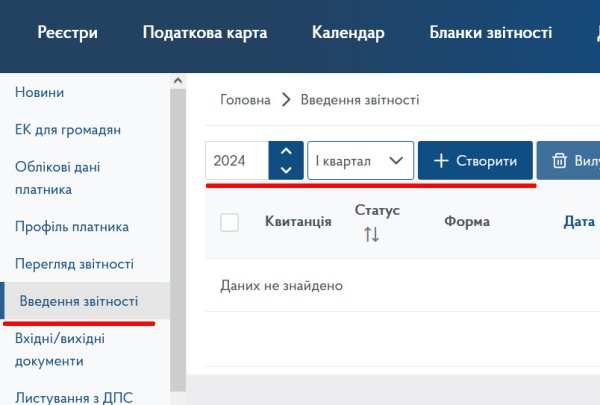 Декларація ФОП 3 група за І квартал 2024 року