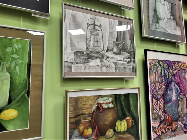 У Галереї мистецтв — звітна виставка вихованців художньої школи імені Андроника Лазарчука У Галереї мистецтв — звітна виставка вихованців художньої школи імені Андроника Лазарчука