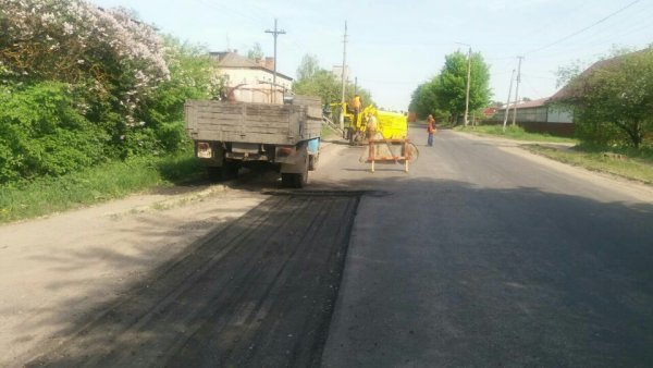 У Ковелі ведеться ремонт дороги на вулиці Брестській У Ковелі ведеться ремонт дороги на вулиці Брестській