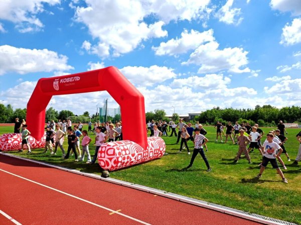 У Ковелі напередодні Олімпійського дня провели масштабне спортивне свято для дітей та молоді