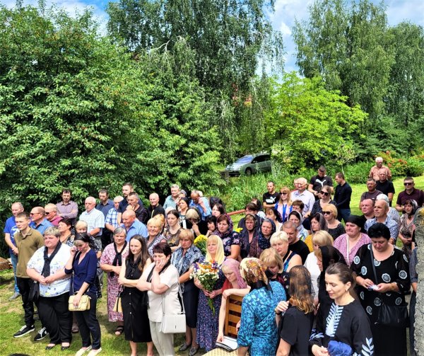 Ніхто не стримував сліз: у Ковелі попрощалися з загиблим захисником Сергієм Димарчуком