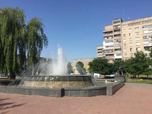 Сьогодні у Ковелі запрацював міський фонтан