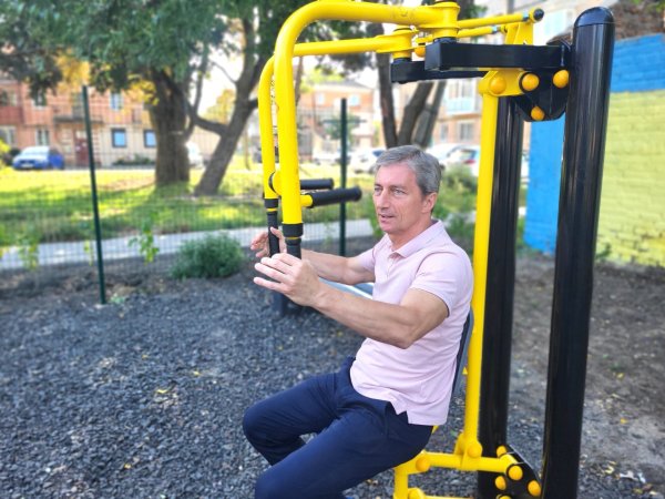 У Ковелі презентували новий тренажерний майданчик