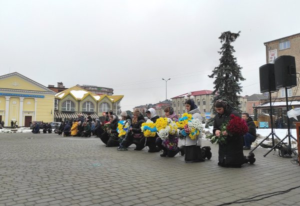 У Ковелі віддали шану захиснику України Сергію Гейку