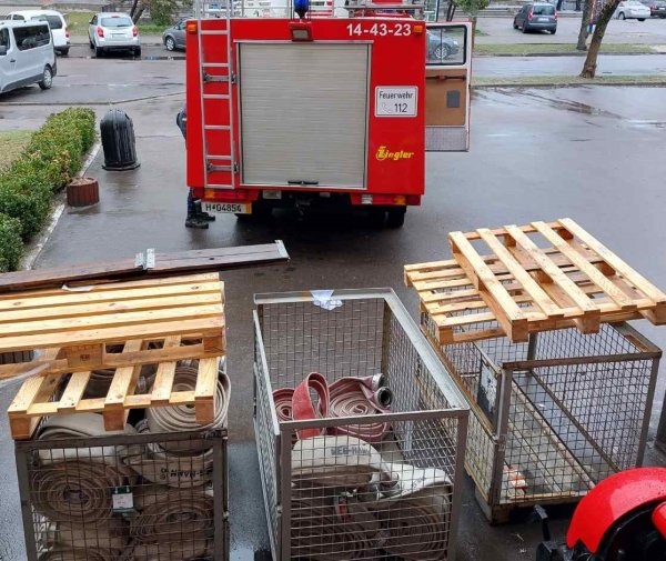 Третя фура з гуманітарним вантажем прибула з німецького Барзінгхаузена