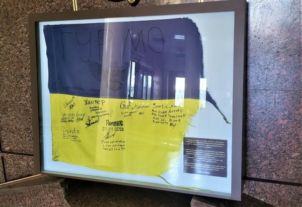 У Ковелі зберігатиметься прапор з острова Зміїний