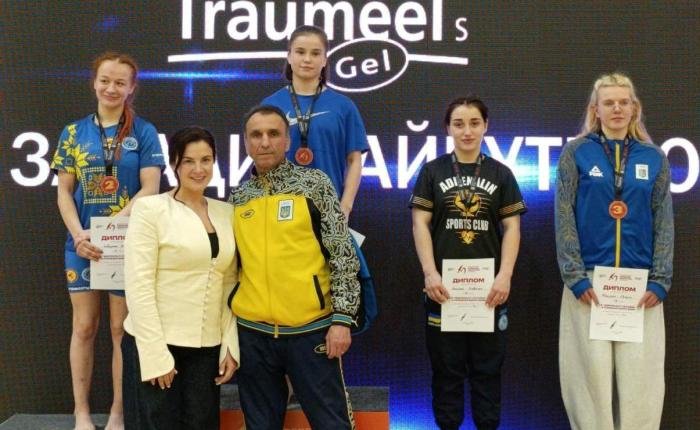 Ковельчанка Діана Рисьова виборола «золото» чемпіонату України з пляжної боротьби