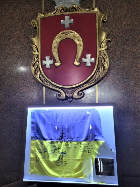 У Ковелі зберігатиметься прапор з острова Зміїний