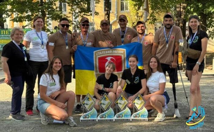 Ковельська команда «Сталевий легіон» — серед найкращих на ветеранському турнірі з петанку в Полтаві