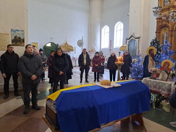 Ковель попрощався з Героєм Романом Сахаруком Ковель попрощався з Героєм Романом Сахаруком