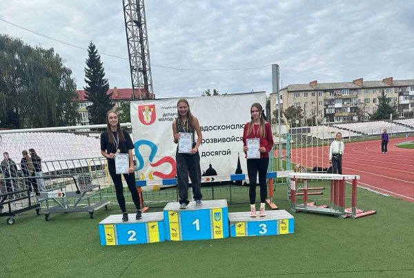 Ковельські легкоатлети здобули п’ять медалей на чемпіонаті Волині