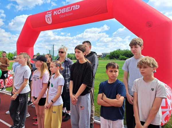 У Ковелі напередодні Олімпійського дня провели масштабне спортивне свято для дітей та молоді