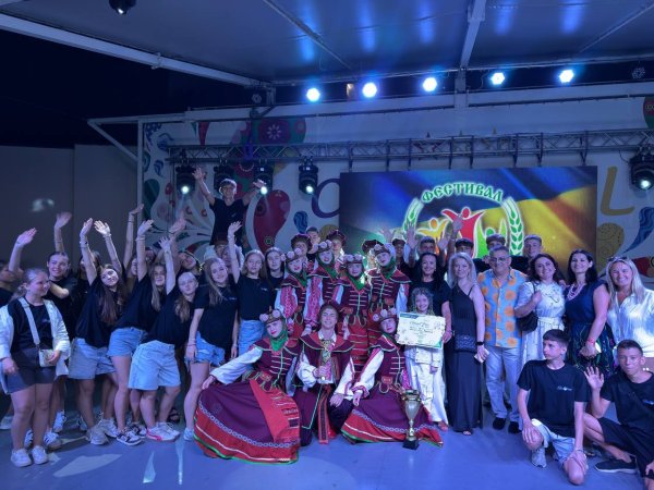 Ковельський «Барвінок» здобув найвищі нагороди на міжнародному фестивалі Ковельський «Барвінок» здобув найвищі нагороди на міжнародному фестивалі