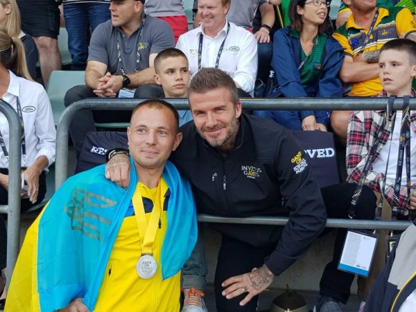 Українські військові вражають суперзірок футболу: у волинянина Василя Омельченка - золота та  срібна медалі на «Іграх Нескорених»