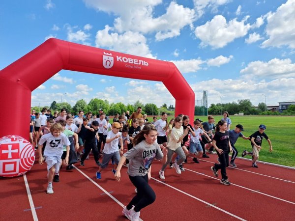 У Ковелі напередодні Олімпійського дня провели масштабне спортивне свято для дітей та молоді