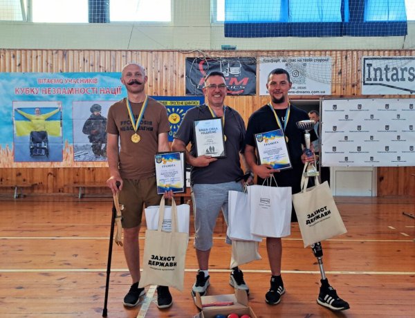 Ковельчани перемогли у першому відкритому турнірі з бочі серед ветеранів війни