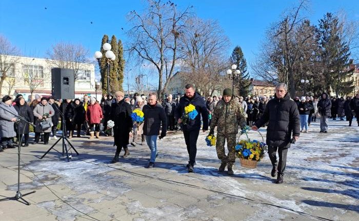 У Ковелі вшанували пам’ять Героїв Небесної Сотні