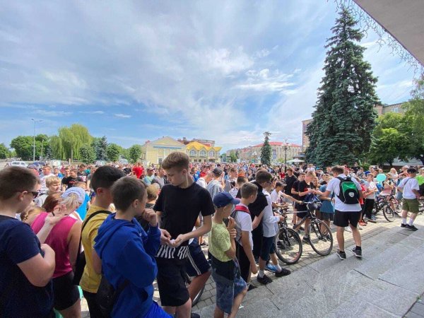 Велопробіг у Ковелі зібрав понад 300 учасників