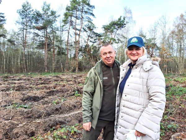 Майже 7 тисяч дерев висадили сьогодні працівники міської ради та СЛАТ «ТУР» Майже 7 тисяч дерев висадили сьогодні працівники міської ради та СЛАТ «ТУР»