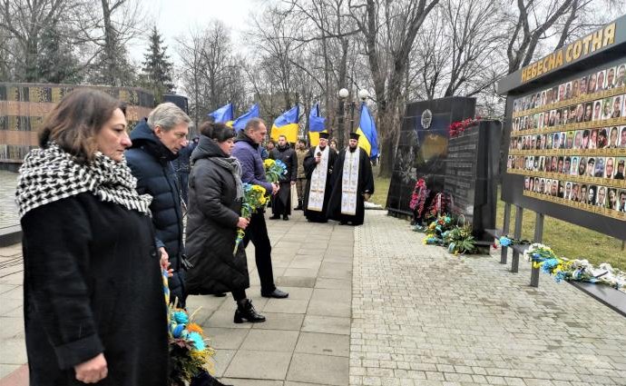 У Ковелі вшанували подвиг Героїв Небесної Сотні