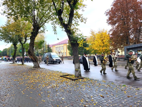 Учора ковельчани віддали останню шану Герою Олександру Дементьєву