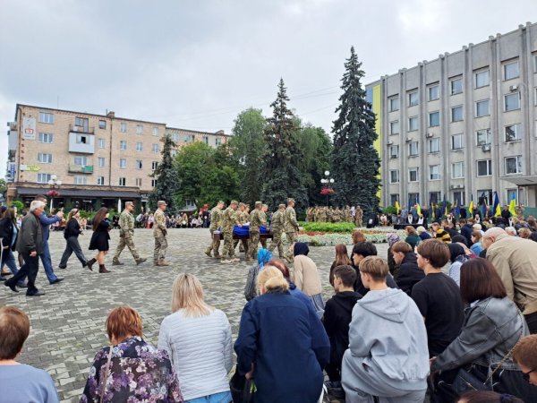 Ковель попрощався з Героєм Олександром Дригулею Ковель попрощався з Героєм Олександром Дригулею