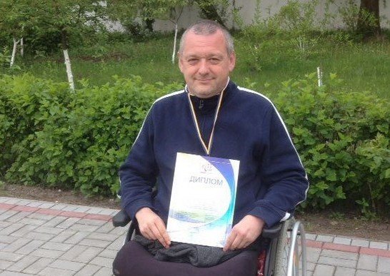 Анатолій Ясинський – призер фізкультурно-оздоровчого фестивалю "Повір у себе" серед осіб з інвалідністю