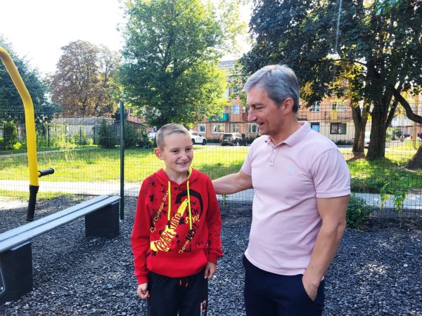 У Ковелі презентували новий тренажерний майданчик