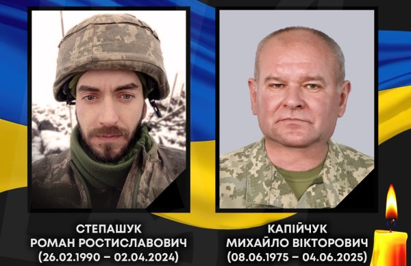 Сьогодні у громаді – День жалоби за воїнами, життя яких забрала війна, – Романом Степашуком та Михайлом Капійчуком Сьогодні у громаді – День жалоби за воїнами, життя яких забрала війна, – Романом Степашуком та Михайлом Капійчуком
