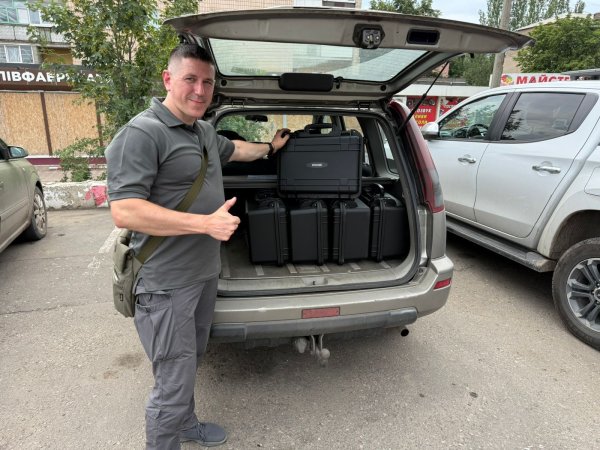 Ковельська громада передала на фронт нову партію квадрокоптерів