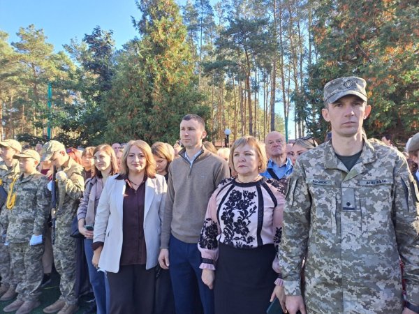У Ковелі першокурсники військового ліцею склали присягу У Ковелі першокурсники військового ліцею склали присягу