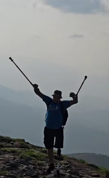 Ветеран Петро Кулик підкорив Говерлу Ветеран Петро Кулик підкорив Говерлу