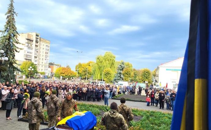 Учора ковельчани віддали останню шану Герою Олександру Дементьєву