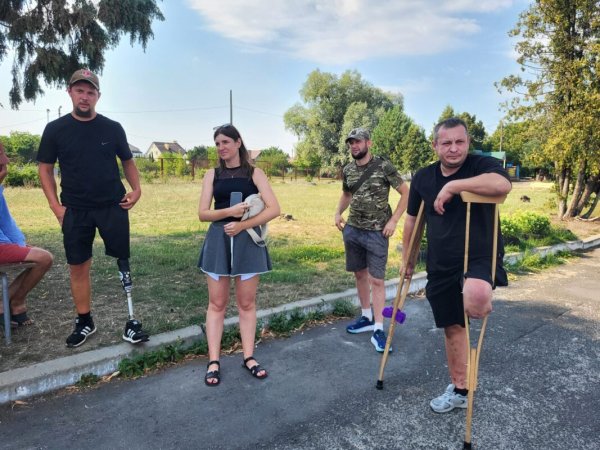 У Ковелі ветерани вперше випробували себе у парадрагоні У Ковелі ветерани вперше випробували себе у парадрагоні