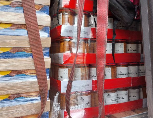 Третя фура з гуманітарним вантажем прибула з німецького Барзінгхаузена