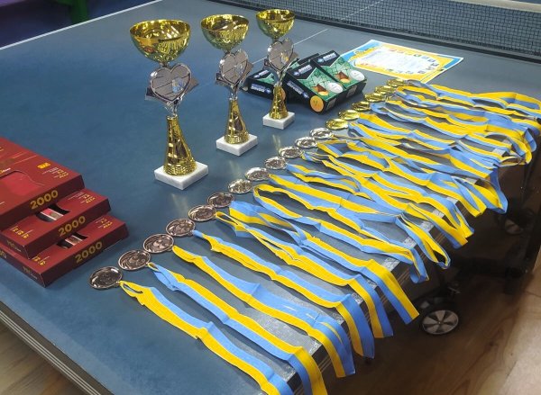 У Ковелі відбувся турнір з тенісу настільного до Дня Збройних Сил України