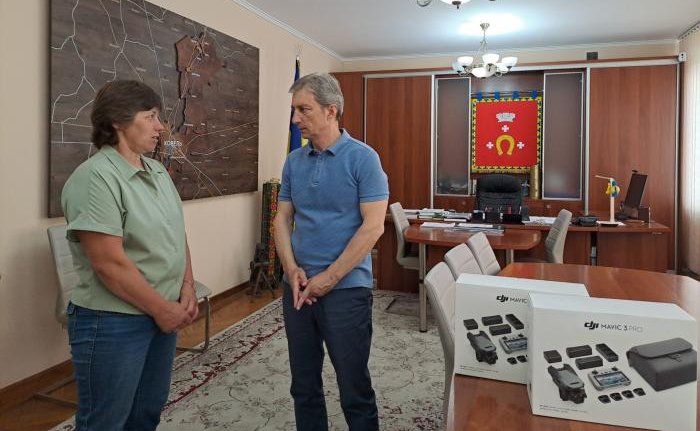 Ковельська громада передала на фронт нову партію квадрокоптерів