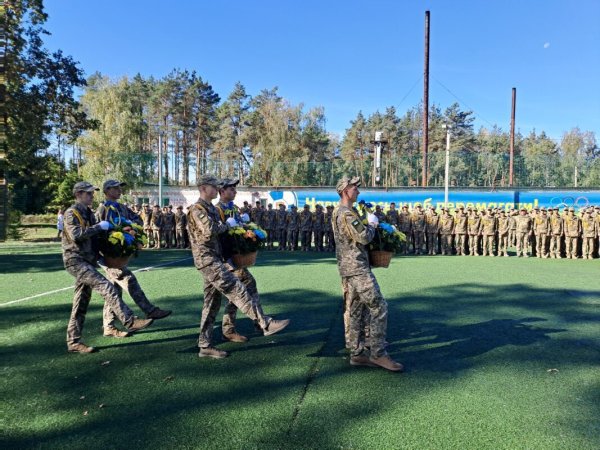 У Ковелі першокурсники військового ліцею склали присягу У Ковелі першокурсники військового ліцею склали присягу