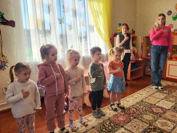 Хвилина мовчання – особливий момент у наших закладах дошкільної освіти