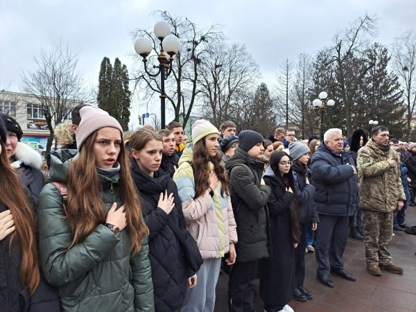 У Ковелі вшанували пам’ять Героїв Небесної Сотні У Ковелі вшанували пам’ять Героїв Небесної Сотні
