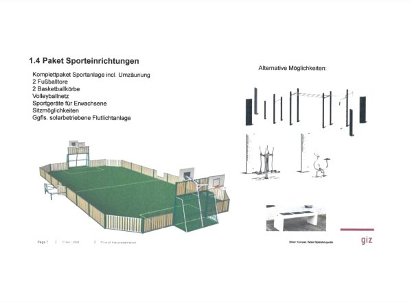 Два спортивних майданчики отримав Ковель від німецьких партнерів Два спортивних майданчики отримав Ковель від німецьких партнерів