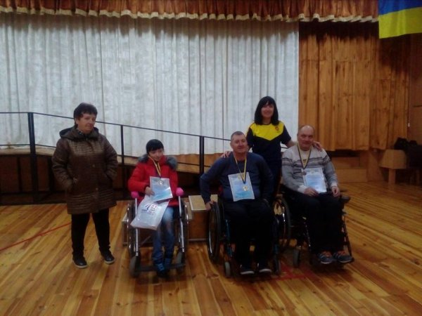 Ковельські спортсмени з ураженнями опорно-рухового апарату здобули нагороди на змаганнях