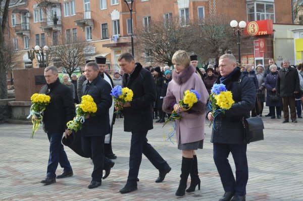 У Ковелі згадали події Євромайдану та віддали данину шани Героям Небесної Сотні