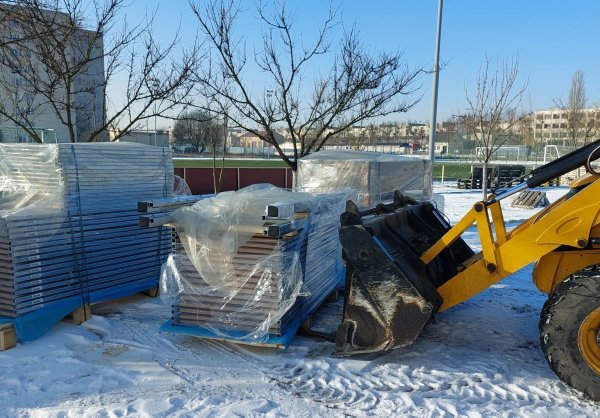 Два спортивних майданчики отримав Ковель від німецьких партнерів Два спортивних майданчики отримав Ковель від німецьких партнерів