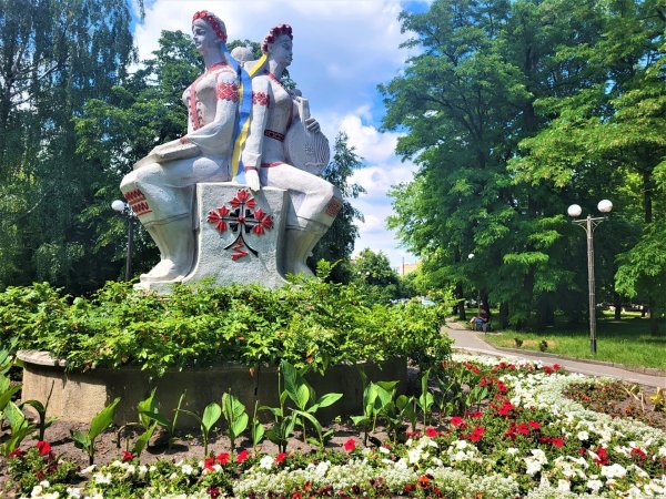 Вулиці Ковеля прикрашають квітами Вулиці Ковеля прикрашають квітами